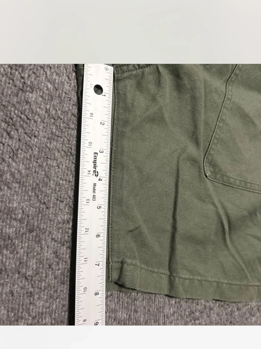 J. Crew Olive Green Cargo Shorts